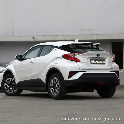 Ridever Cheap 2020 GAC Toyo Ta C-Hr EV 5 Doors 5 Seats SUV Nedc 400 Kilometers Luxury Sunroof Electric Vehicle Cars Used